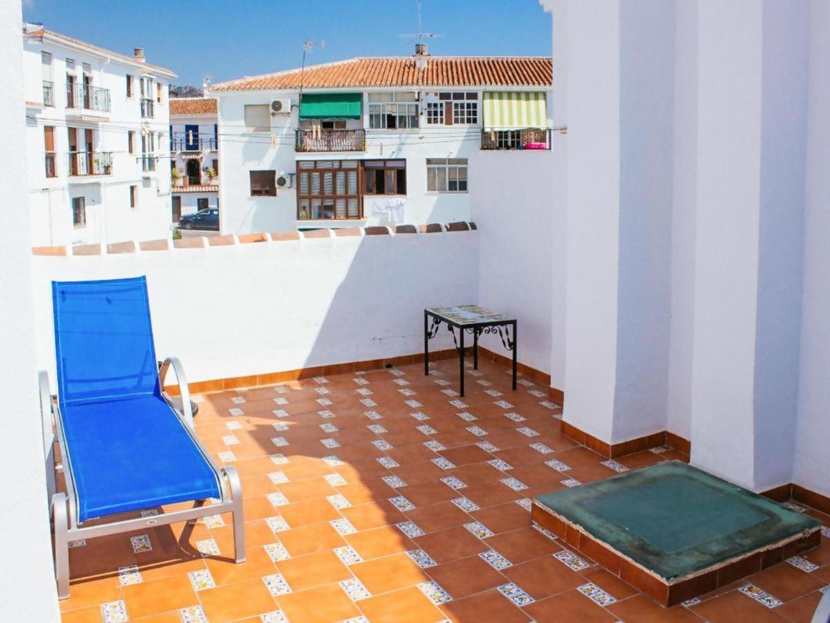 Tipica Casa En Frigiliana Con Patio Y Terraza Exterior foto