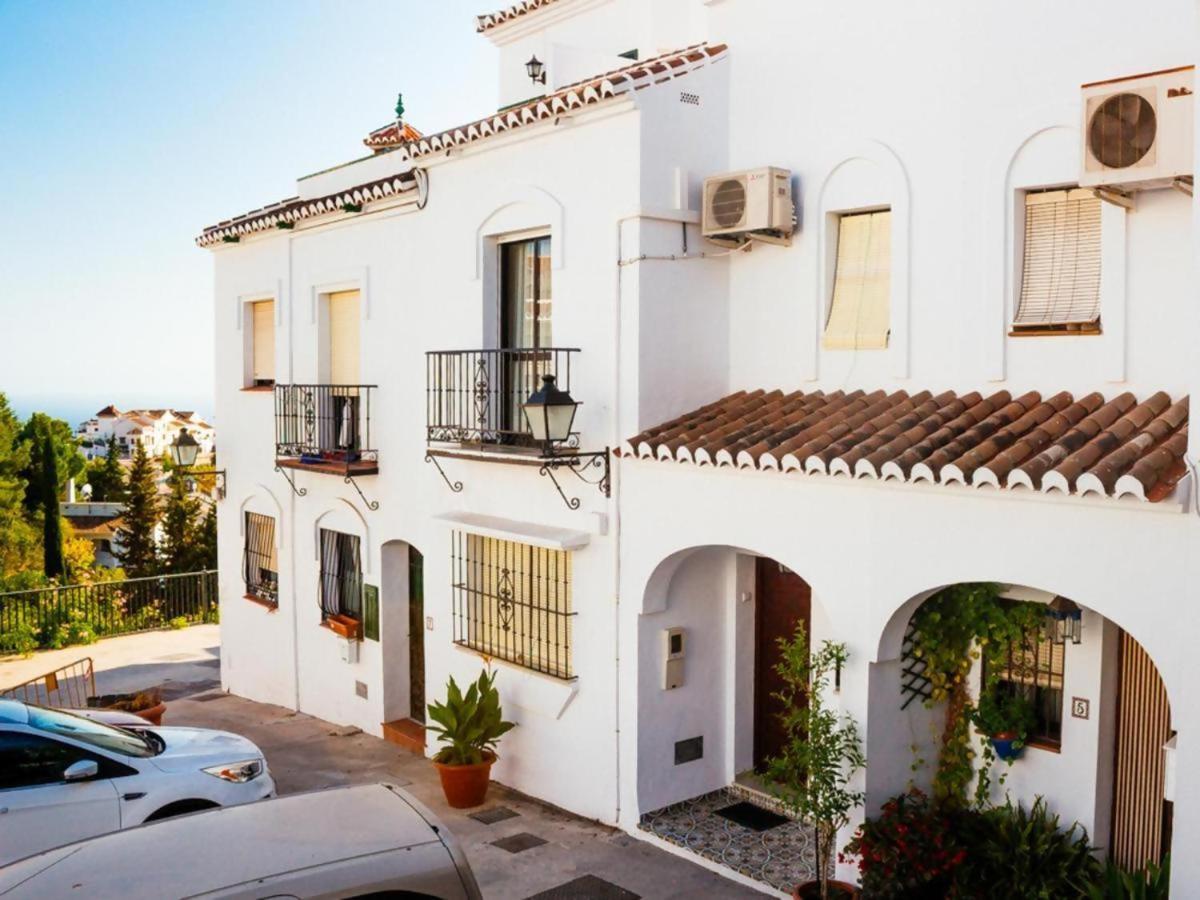 Tipica Casa En Frigiliana Con Patio Y Terraza Exterior foto