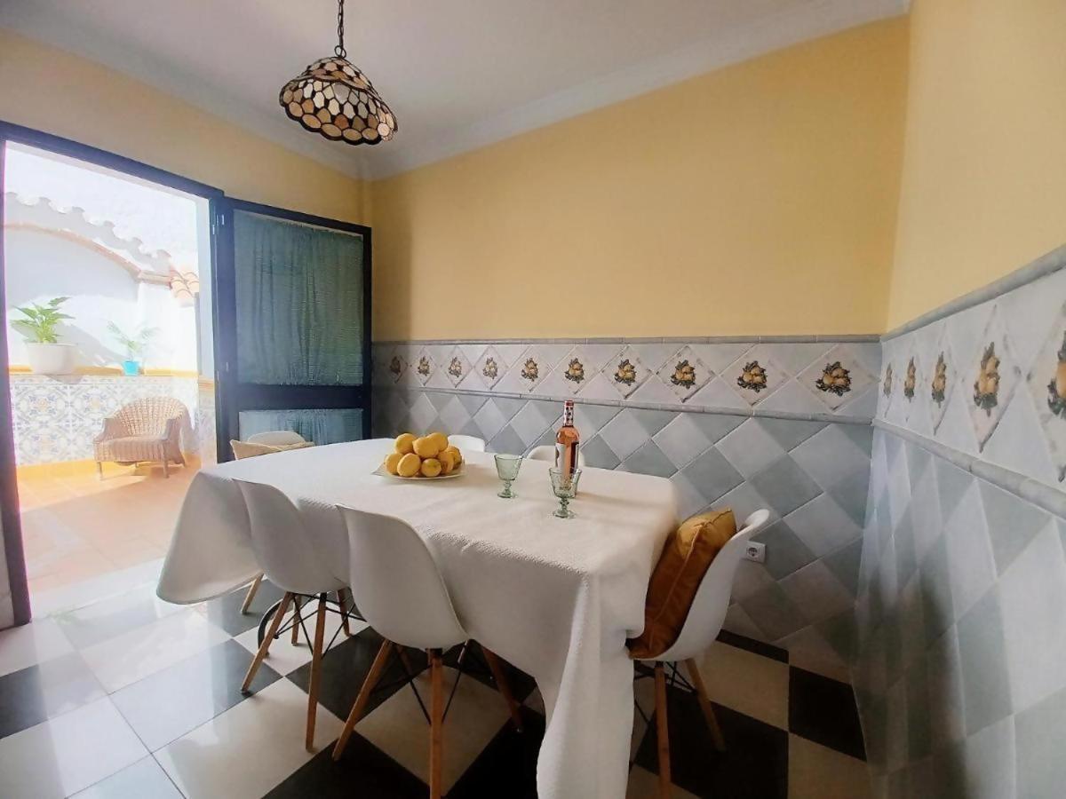 Tipica Casa En Frigiliana Con Patio Y Terraza Exterior foto
