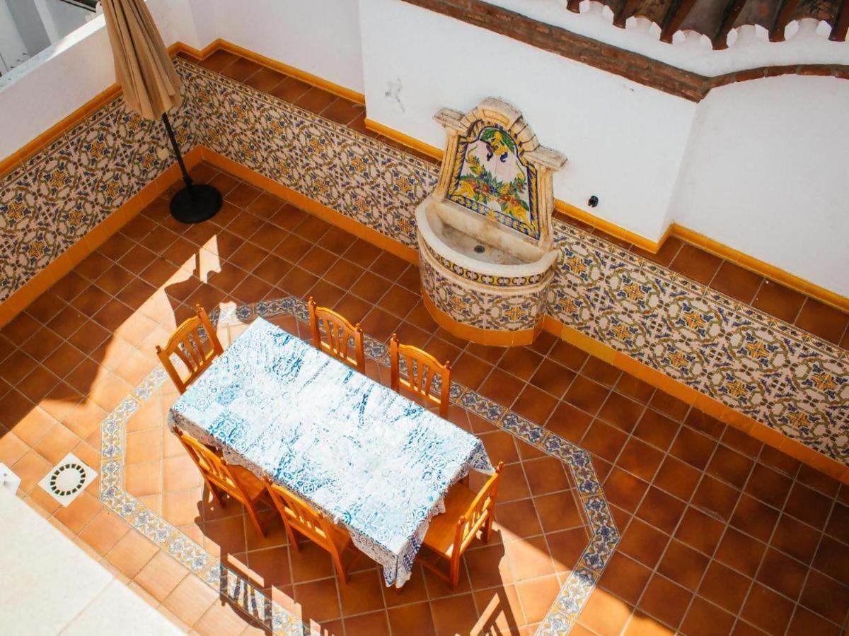 Tipica Casa En Frigiliana Con Patio Y Terraza Exterior foto