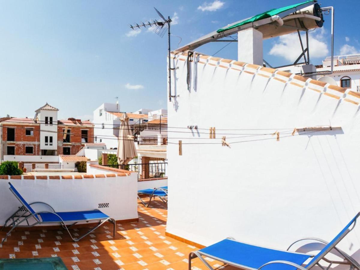 Tipica Casa En Frigiliana Con Patio Y Terraza Exterior foto